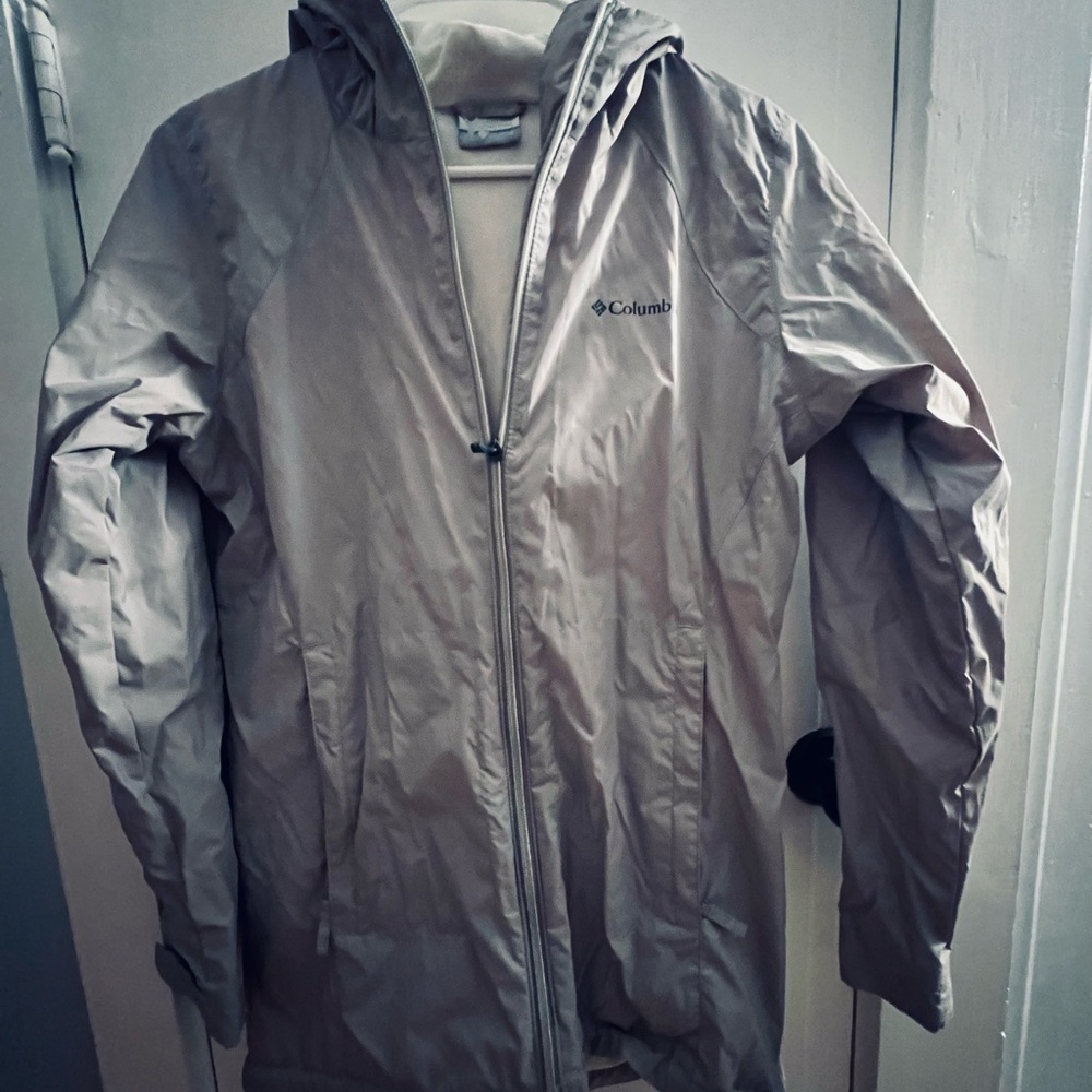 Columbia Gray Lightweight Women’s Switchback Lined Long Jacket
